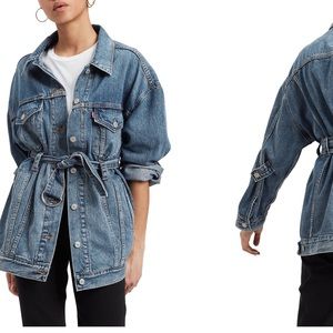 levis belted trucker jacket